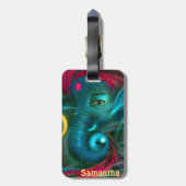ganesh god india hindus bagagelabel (Achterkant verticaal)