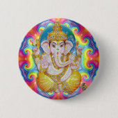 Ganesh - GoodLuck Button (Voorkant)