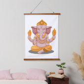 Ganesh Hangend Wandkleed (Slaapkamer)