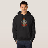 Ganesh hindu Deity Patron of Arts and Science Hoodie (Voorkant volledig)