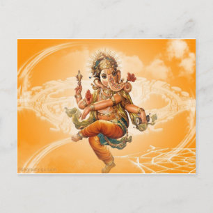 GANESH HINDU GOD BRIEFKAART