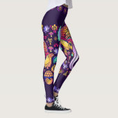 Ganesh Hindu God: Feestelijk Naadloos Leggings (Rechts)