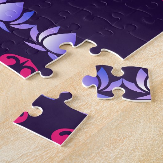 Ganesh Hindu God: Feestelijk Naadloos Legpuzzel (Zijkant)