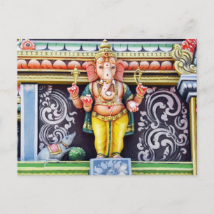 Ganesh Idol Sculpture Briefkaart