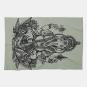 Ganesh Illustration Theedoek (Horizontaal)