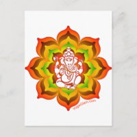 Ganesh in Lotus