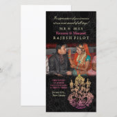 Ganesh Indiase bruiloft Dank u fotokaarten Bedankkaart (Voorkant / Achterkant)