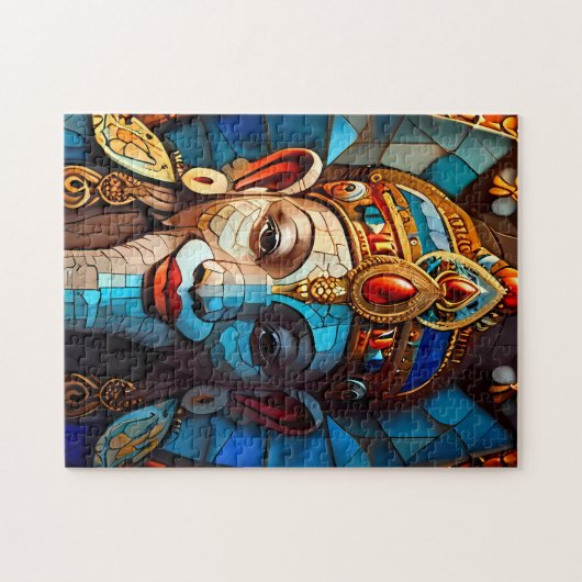 Ganesh Indiase God Godheid Legpuzzel (Horizontaal)