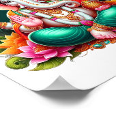 Ganesh ji-poster poster (Hoek)