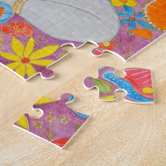 Ganesh Jigzaag Puzzle Legpuzzel (Zijkant)