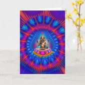 Ganesh Kaart (Gele Bloem)