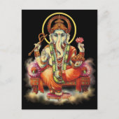 Ganesh-kaart Briefkaart (Voorkant)