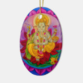 Ganesh Keramisch Ornament (Links)