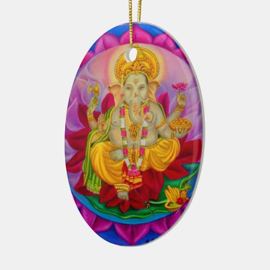 Ganesh Keramisch Ornament (Links)
