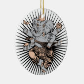 Ganesh Keramisch Ornament (Rechts)