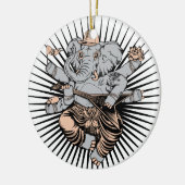 Ganesh Keramisch Ornament (Links)