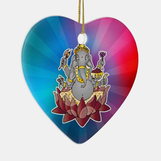 Ganesh Keramisch Ornament (Rechts)
