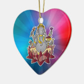 Ganesh Keramisch Ornament (Links)