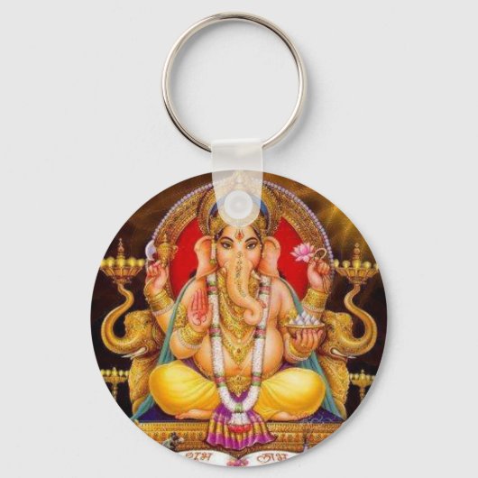 Ganesh Key Ring Sleutelhanger (Voorkant)