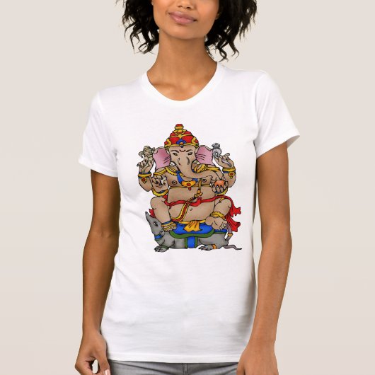 Ganesh-kleur T-shirt (Voorkant)