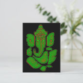 GANESH LEAF BRIEFKAART (Staand voorkant)