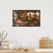 Ganesh Leela - Voordat Ganesh zijn olifantenhoofd  Poster (Keuken)