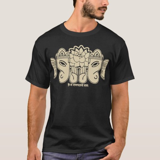 Ganesh Mantra Tshirt (Voorkant)