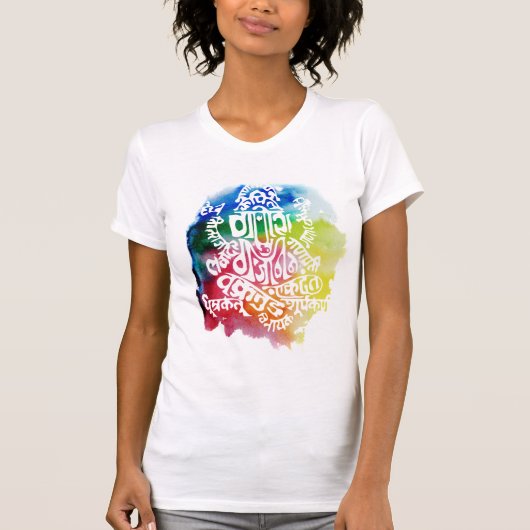 Ganesh Mantra Tshirt (Voorkant)