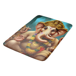 Ganesh neemt een Selfie Badmat