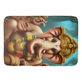 Ganesh neemt een Selfie Badmat (Voorkant)