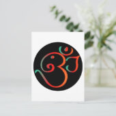Ganesh Om Briefkaart (Staand voorkant)