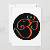 Ganesh Om Briefkaart (Voorkant / Achterkant)