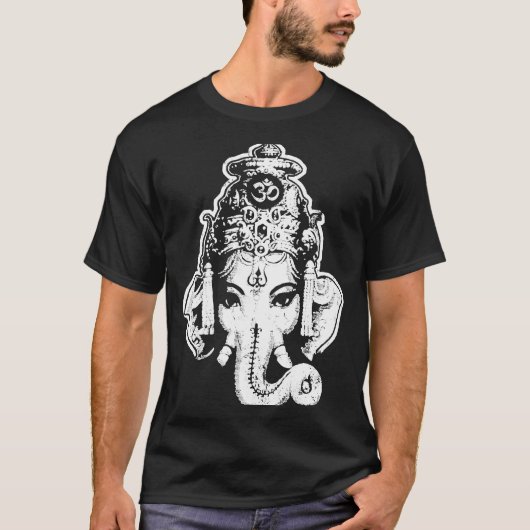 Ganesh Portrait T-shirt (Voorkant)