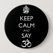 ganesh ronde button 4,0 cm (Voorkant)