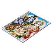 Ganesh, Shiva en Parvati, Lord Ganesha, Durga Notitieboek (Linkerzijde)