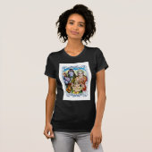 Ganesh, Shiva en Parvati, Lord Ganesha, Durga T-shirt (Voorkant volledig)