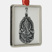 GANESH SILVER PENDANT METALEN ORNAMENT (Rechts)