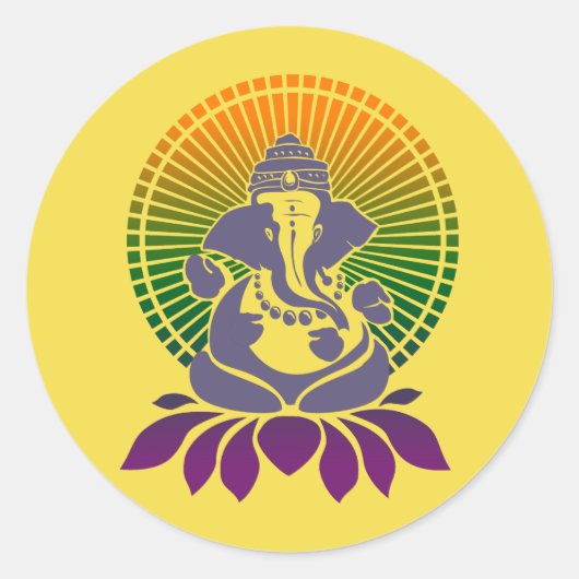 Ganesh sticker (Voorkant)
