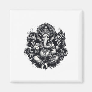 Ganesh Symbool Yoga Hindoe Olifant God Ganesha Puj Magneet