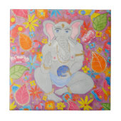 Ganesh Tile Tegeltje (Voorkant)