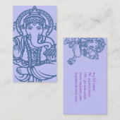 Ganesh Visitekaartje (Voorkant / Achterkant)