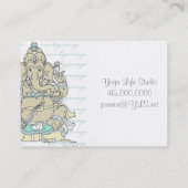 Ganesh Visitekaartje (Achterkant)