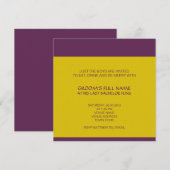 Ganesh vrijgezellenfeest uitnodiging (Voorkant / Achterkant)