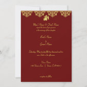 Ganesh Wedding Invitation Kaart (Voorkant)