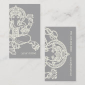 Ganesh Yoga Studio Visitekaartje (Voorkant / Achterkant)