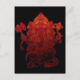 Ganesha3 Briefkaart