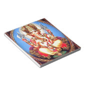 Ganesha (ग णे श) Indische olifant Notitieblok (Schuin)
