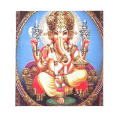 Ganesha (ग णे श) Indische olifant Notitieblok (Voorkant)
