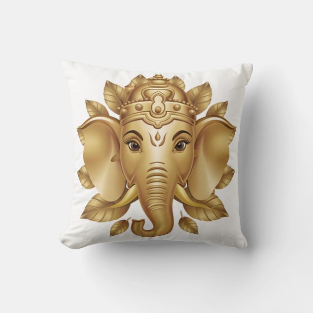 Ganesha 3 16x16 kussen (Voorkant)