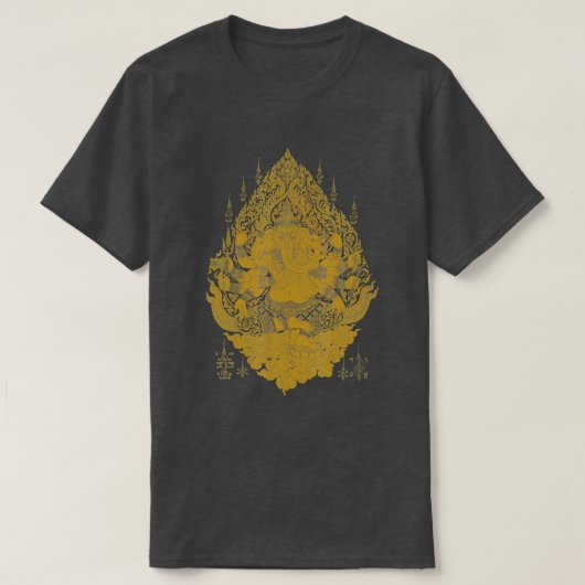 Ganesha Ancient God van India Hindu God Ganesh Tal T-shirt (Design voorkant)